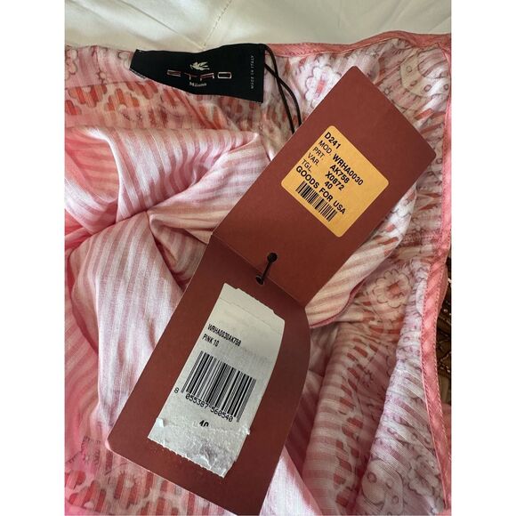 NWT ETRO Printed cotton and silk maxi dress Size IT40/US4 $1390 - Picture 13 of 13